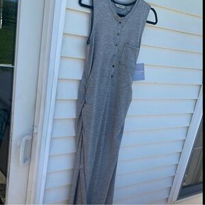 Athleta Gray Maxi Dress